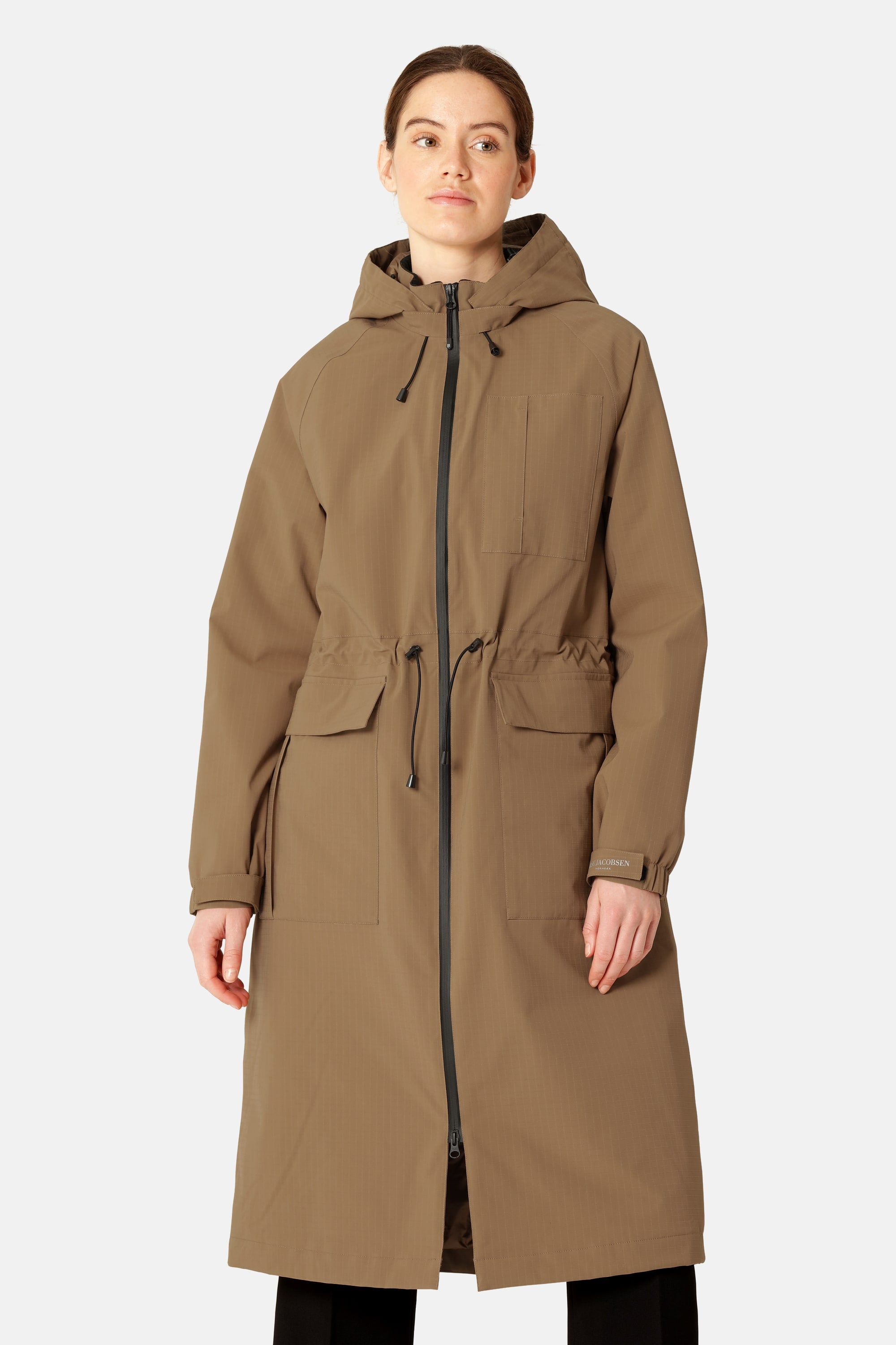 Long Winter Coat - Mocca